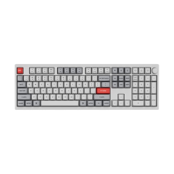 Keychron 自研ZMK低功耗长续航 机械键盘  闪白色 红轴 RGB