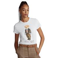 拉夫劳伦RALPH LAUREN 拉尔夫·劳伦 女士圆领短袖T恤 WMPOKNINN820589 白色 XS