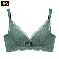 KJ 本命年内衣套装女士红色新娘结婚无钢圈聚拢文胸罩内裤马年2026款 粉色 S -32/70A-B