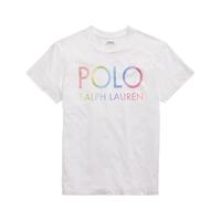 拉夫劳伦RALPH LAUREN 拉尔夫·劳伦 女士圆领短袖T恤 WMPOKNINCU20068 白色 M