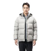 BLACKICE 黑冰 男子运动羽绒服 F8905 灰白 XL