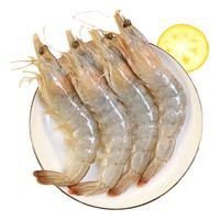 浓鲜时光 深海白虾1.8-2kg 可剥虾仁 大虾 大号50-60/kg海产年货礼盒已通过核酸检测 对虾冻虾可剥虾仁礼盒装