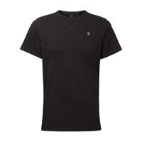 G-STAR RAW2020夏季 男士时尚休闲Premium圆领短袖T恤D17316 dk black L