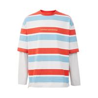 JACK&JONES 杰克琼斯 男女款圆领长袖T恤 221102030