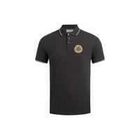 VERSACE 范思哲 男士V字徽章刺绣POLO衫 00003470675