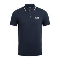 GIORGIO ARMANI 乔治·阿玛尼 男士短袖POLO衫 8NPF06PJ04Z 藏青色 S