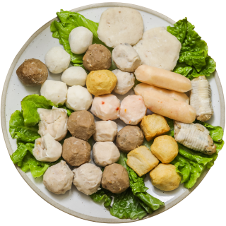 趣十八番 丸子组合装 3口味 750g（牛肉丸250g+牛筋丸250g+鱼丸250g）