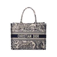 Dior 迪奥 女士蓝色印花帆布小手袋 M1296ZTDT_M808
