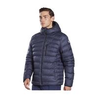 Reebok 锐步 官方男装JACKET百搭短款修身连帽保暖运动棉服FU1699