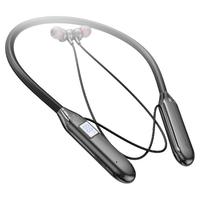 AMOI 夏新 Y1 入耳式颈挂式主动降噪动圈蓝牙耳机 黑色