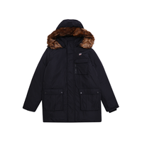 Levi's 李维斯 男士大毛领羽绒服 A0551