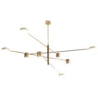 时光半旧 MG-MD028 八头吊灯 1.2m 电镀金