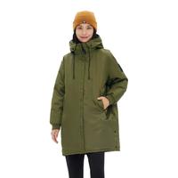 AIGLE 艾高 FINIMIA MTD J6604 女士中长款连帽棉服外套