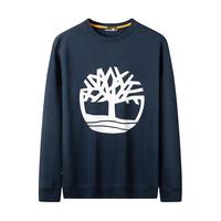 Timberland添柏岚卫衣男春季新款户外运动休闲宽松大logo圆领针织长袖上衣A2D6Q A2D6Q001 L
