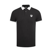 阿玛尼 EMPORIO ARMANIEA7 男士短袖POLO衫 3KPF07-PJ04Z BLACK-1200