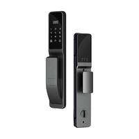 康廷全自动指纹锁家用防盗门电子密码锁人脸识别智能门锁视频对讲