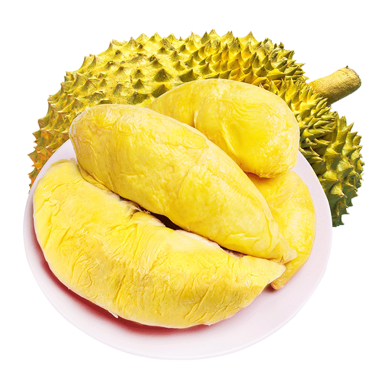  chenmuxiansheng/晨木鲜生 新鲜 泰国金枕头榴莲  6-7斤（1-2个榴莲） 3kg