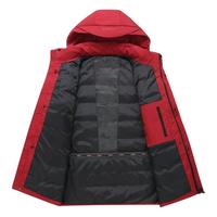 罗蒙男士轻薄款羽绒服白鸭绒羽绒服连帽修身薄款男士冬装外套促销
