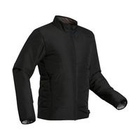 迪卡侬棉服男棉衣棉袄男士短款保暖外套登山轻便天FOR1 黑色 S