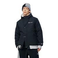 Champion冠军冬季加厚男草写LOGO双面穿连帽棉服UM-UPD06-M201S