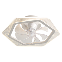 雷士 NVC   Lighting照明 雷士 NVC   Lighting吊扇灯 LED照明 卧室风扇灯客厅吊扇灯隐形餐厅现代欧式简约灯 力荐可摇头/智能