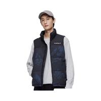 BOSIDENG 波司登 羽绒服冬季时尚国潮图案短款保暖情侣装时尚豹纹马甲B20143370