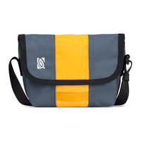 TIMBUK2 天霸 迷你斜挎包邮差包休闲单肩包时尚胸包腰包防水小挎包手机包男 环保料光束橙