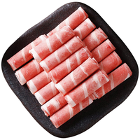 领食鲜生 澳洲谷饲原切雪花肥牛卷牛肉片 冷冻生鲜牛肉高端烧烤火锅食材 原切肥牛卷