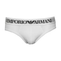 安普里奥·阿玛尼(Emporio Armani)mani EA 阿玛尼 三角内裤男士内裤11送礼男女朋友礼物情人节 (小logo)白色 L