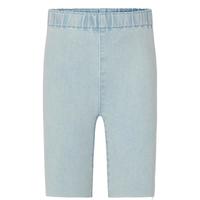 little MO&Co.little moco童装23夏装新款女童毛边修身牛仔短裤百搭KBC2SOT053 牛仔浅蓝色 140/58