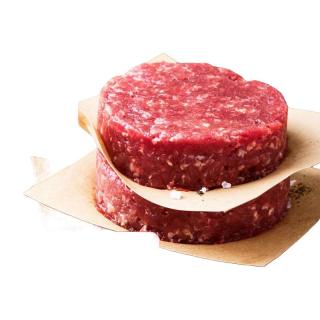10片装澳洲进口安格斯牛肉饼100g/片谷饲厚切纯牛肉牛排肉半成品