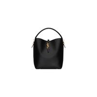 SAINT LAURENT 圣罗兰 女士牛皮革单肩包 7428282R20W1000 黑色 中号