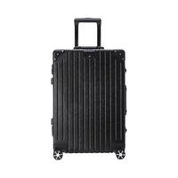 波斯丹顿（BOSTANTEN）万向轮铝框拉杆箱男女大容量行李箱短途出行登机箱商务旅行密码箱 黑色 29英寸