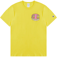 Champion2023春夏新款背后胶印图案LOGO潮流T恤短袖