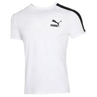 PUMA 彪马 T恤男 夏季新款户外运动服棉质透气休闲上衣服半袖体恤短袖 532291-02 S/170cm/120斤