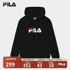 FILA 斐乐 情侣款连帽卫衣 2025冬季新款宽松针织长袖上衣