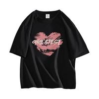 JEANSWEST 真维斯 纯棉100%短袖T恤男女宽松打底衫上衣夏季薄款透气半袖体恤