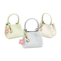 TOUTOU2023夏季新款原创设计层牛皮高级感菜篮子包包手提斜挎包女 TT23AZ40321