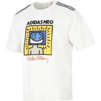 adidas NEO adidas 阿迪达斯 NEO adidas 阿迪达斯 UKHEARTHDT中性运动短袖上衣HD7266