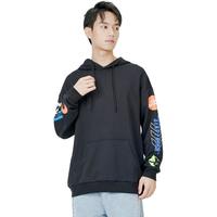 XTEP 特步 男女卫衣秋季撞色宽松款休闲运动服套头衫长袖上衣 白色(男)0065 XL