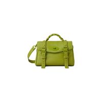 Mulberry 玛珀利 玛葆俪AW23 Alexa 迷你手提包 酸绿色