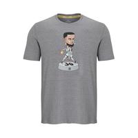 安德玛 UNDERARMOUR）库里Curry男子篮球运动印花短袖T恤1379859 灰色035 L