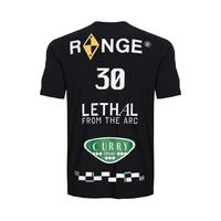 安德玛 UNDERARMOUR）库里Curry男子篮球运动印花短袖T恤1380363 黑色001 L