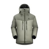 KAILAS凯乐石6000GT连帽羽绒服800蓬鹅绒防寒保暖秋冬户外运动外套男款 军舰绿/深苔绿-男款