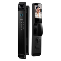 秦将军 智能门锁 指纹锁 3D人脸识别智能锁 密码锁 电子锁 全自动 入户门 人脸识别+可视猫眼+wifi远程解锁