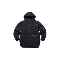  X COMFY联名可隆 KOLON SPORT羽绒服 款户外防泼水防风鹅绒夹克 LUDJ3WT919-BK 黑色 170/M
