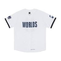 LEAGUE OF LEGENDS英雄联盟LOL 2023全球总决赛棒球队服S13纪念款短袖衬衫男女同款