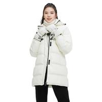 骆驼 CAMEL运动极寒羽绒服男保暖中长款高端连帽外套女