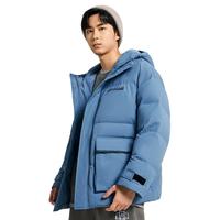 双11 A21男装连帽面包服装羽绒服男士加厚外套秋冬