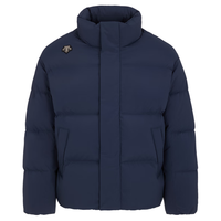 DESCENTE 迪桑特 SKI STYLE系列 男女同款羽绒服 短款廓形面包羽运动休 NV-NAVY